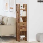 Casa si Gradina - Mobilier - Biblioteci si rafturi - Biblioteci - Dulap pentru carti Lemn vechi 40 x 35 x 180 cm Lemn compozit - Infinity.ro