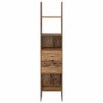 Casa si Gradina - Mobilier - Biblioteci si rafturi - Biblioteci - Dulap pentru carti Lemn vechi 40 x 35 x 180 cm Lemn compozit - Infinity.ro