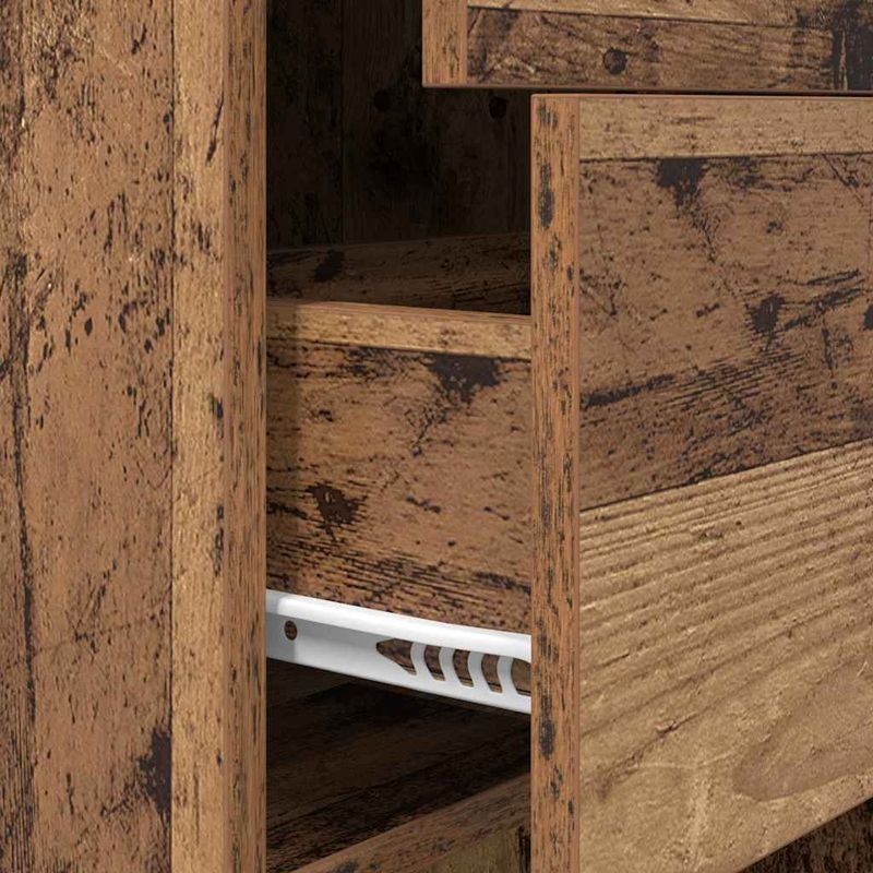 Casa si Gradina - Mobilier - Biblioteci si rafturi - Biblioteci - Dulap pentru carti Lemn vechi 40 x 35 x 180 cm Lemn compozit - Infinity.ro