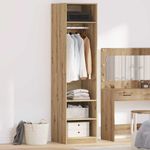 Casa si Gradina - Mobilier - Dulapuri si sifoniere - Dulapuri - Dulap cu raft stejar artizanal 50 x 50 x 200 cm Lemn compozit - Infinity.ro