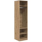 Casa si Gradina - Mobilier - Dulapuri si sifoniere - Dulapuri - Dulap cu raft stejar artizanal 50 x 50 x 200 cm Lemn compozit - Infinity.ro