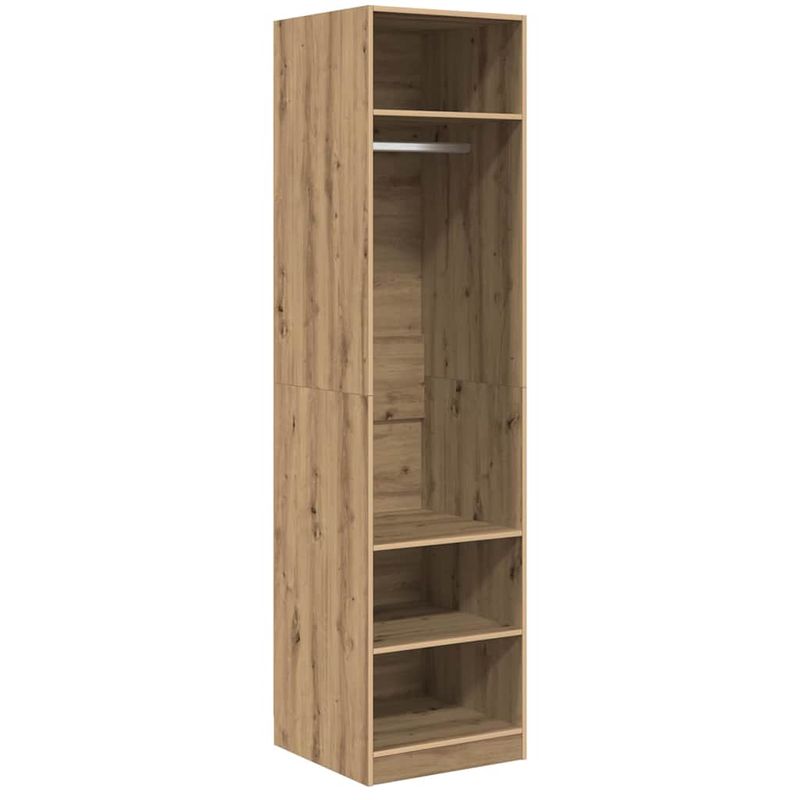 Casa si Gradina - Mobilier - Dulapuri si sifoniere - Dulapuri - Dulap cu raft stejar artizanal 50 x 50 x 200 cm Lemn compozit - Infinity.ro