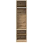 Casa si Gradina - Mobilier - Dulapuri si sifoniere - Dulapuri - Dulap cu raft stejar artizanal 50 x 50 x 200 cm Lemn compozit - Infinity.ro