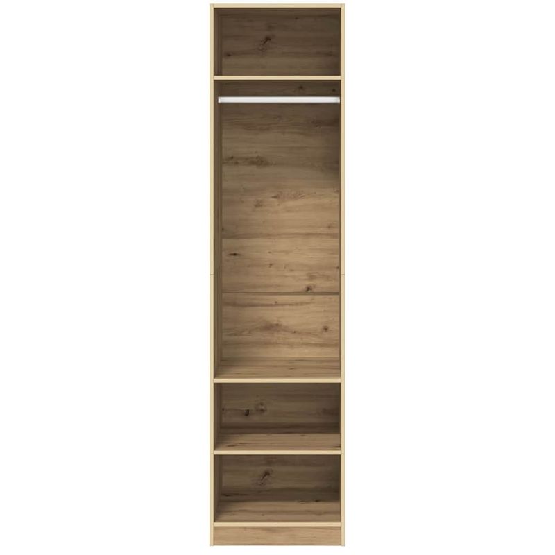 Casa si Gradina - Mobilier - Dulapuri si sifoniere - Dulapuri - Dulap cu raft stejar artizanal 50 x 50 x 200 cm Lemn compozit - Infinity.ro