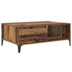 Casa si Gradina - Mobilier - Mese si birouri - Masute de cafea - Masa de cafea cu raft Lemn vechi 90 x 60 x 35 cm Lemn compozit - Infinity.ro