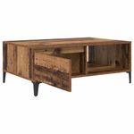 Casa si Gradina - Mobilier - Mese si birouri - Masute de cafea - Masa de cafea cu raft Lemn vechi 90 x 60 x 35 cm Lemn compozit - Infinity.ro