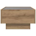 Casa si Gradina - Mobilier - Mese si birouri - Masute de cafea - Masa de cafea stejar artizanal 50 x 50 x 30 cm Lemn compozit - Infinity.ro
