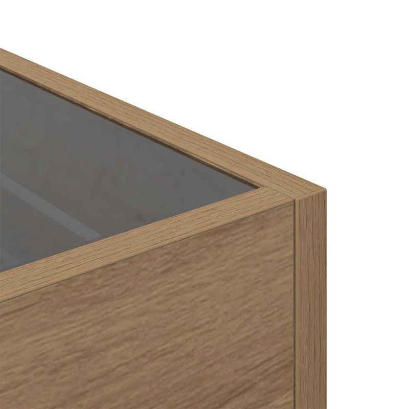 Casa si Gradina - Mobilier - Mese si birouri - Masute de cafea - Masa de cafea stejar artizanal 50 x 50 x 30 cm Lemn compozit - Infinity.ro