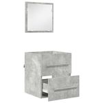 Casa si Gradina - Mobilier - Mobilier baie - Comode baie - Dulap de Baie Gri Betonal 41 x 38.5 x 48 cm Lemn compozit - Infinity.ro