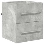 Casa si Gradina - Mobilier - Mobilier baie - Comode baie - Dulap de Baie Gri Betonal 41 x 38.5 x 48 cm Lemn compozit - Infinity.ro