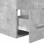 Casa si Gradina - Mobilier - Mobilier baie - Comode baie - Dulap de Baie Gri Betonal 41 x 38.5 x 48 cm Lemn compozit - Infinity.ro