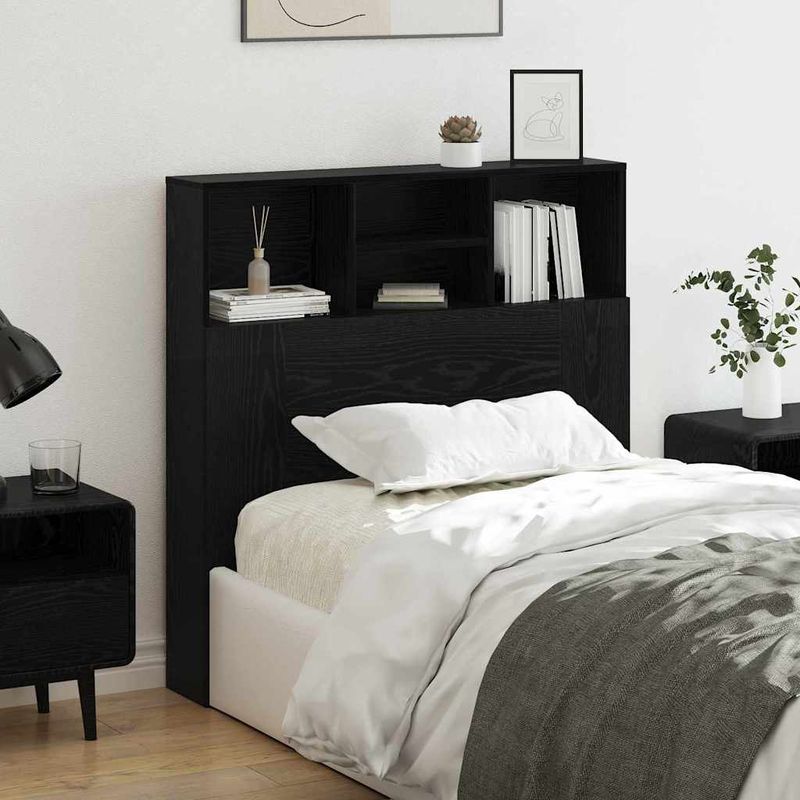 Casa si Gradina - Mobilier - Paturi si accesorii - Accesorii paturi - Tablie de pat Stejar inchis 180 cm Lemn compozit - Infinity.ro