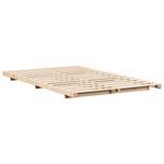 Casa si Gradina - Mobilier - Paturi si accesorii - Paturi - Cadru de pat de podea Maro 120 x 200 cm Lemn masiv de pin - Infinity.ro
