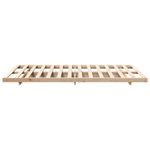 Casa si Gradina - Mobilier - Paturi si accesorii - Paturi - Cadru de pat de podea Maro 120 x 200 cm Lemn masiv de pin - Infinity.ro