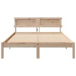 Casa si Gradina - Mobilier - Paturi si accesorii - Paturi - Cadru de pat Maro 120 x 200 cm Lemn de brad solid - Infinity.ro