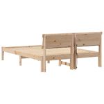 Casa si Gradina - Mobilier - Paturi si accesorii - Paturi - Cadru de pat Maro 120 x 200 cm Lemn de brad solid - Infinity.ro