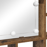 Casa si Gradina - Mobilier - Mobilier baie - Comode baie - Dulap cu oglinda Lemn vechi 91 x 15 x 76.5 cm Lemn compozit - Infinity.ro