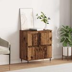 Casa si Gradina - Mobilier - Comode si corpuri - Comode - Bufet cu depozitare cu usa Maro 60 x 35 x 70 cm Lemn compozit - Infinity.ro