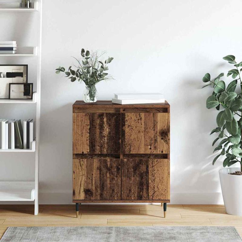 Casa si Gradina - Mobilier - Comode si corpuri - Comode - Bufet cu depozitare cu usa Maro 60 x 35 x 70 cm Lemn compozit - Infinity.ro