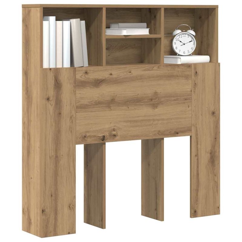 Casa si Gradina - Mobilier - Paturi si accesorii - Accesorii paturi - Tablie de pat Stejar inchis 75 cm Lemn compozit - Infinity.ro