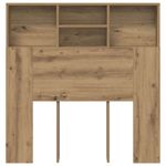 Casa si Gradina - Mobilier - Paturi si accesorii - Accesorii paturi - Tablie de pat Stejar inchis 75 cm Lemn compozit - Infinity.ro