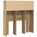 Casa si Gradina - Mobilier - Paturi si accesorii - Accesorii paturi - Tablie de pat Stejar inchis 75 cm Lemn compozit - Infinity.ro
