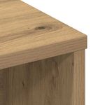 Casa si Gradina - Mobilier - Paturi si accesorii - Accesorii paturi - Tablie de pat Stejar inchis 75 cm Lemn compozit - Infinity.ro