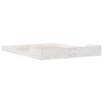 Casa si Gradina - Mobilier - Paturi si accesorii - Paturi - Cadru de pat Alb 160 x 200 cm Lemn de brad - Infinity.ro
