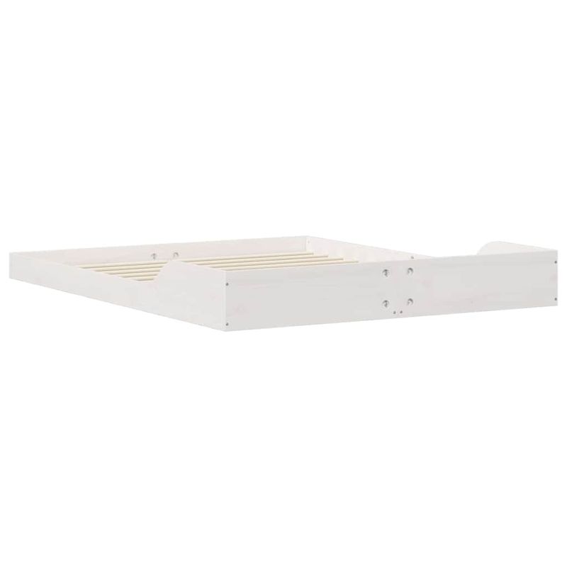 Casa si Gradina - Mobilier - Paturi si accesorii - Paturi - Cadru de pat Alb 160 x 200 cm Lemn de brad - Infinity.ro