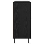 Casa si Gradina - Mobilier - Comode si corpuri - Comode - Bufet cu depozitare cu usa Negru 90 x 34 x 80 cm Lemn compozit - Infinity.ro