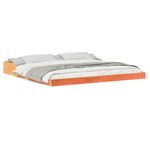 Casa si Gradina - Mobilier - Paturi si accesorii - Paturi - Cadru de pat Maro ceruit 180 x 200 cm Lemn masiv de pin - Infinity.ro