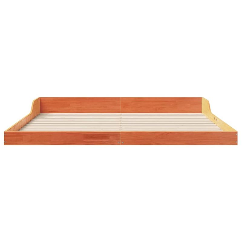 Casa si Gradina - Mobilier - Paturi si accesorii - Paturi - Cadru de pat Maro ceruit 180 x 200 cm Lemn masiv de pin - Infinity.ro