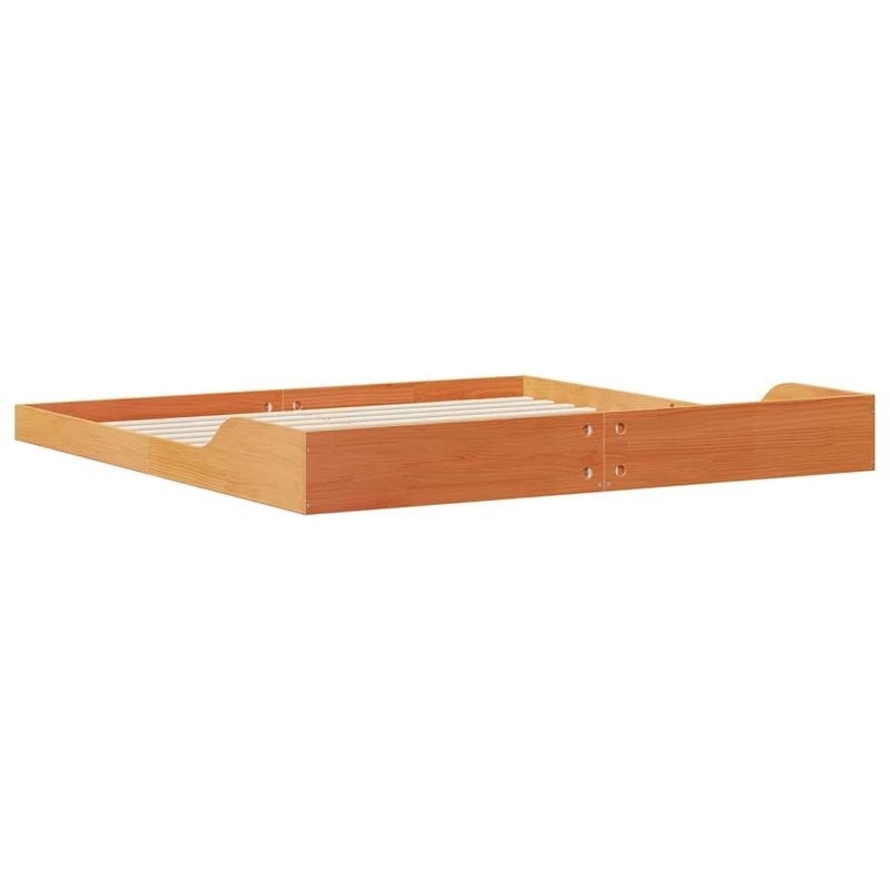 Casa si Gradina - Mobilier - Paturi si accesorii - Paturi - Cadru de pat Maro ceruit 180 x 200 cm Lemn masiv de pin - Infinity.ro