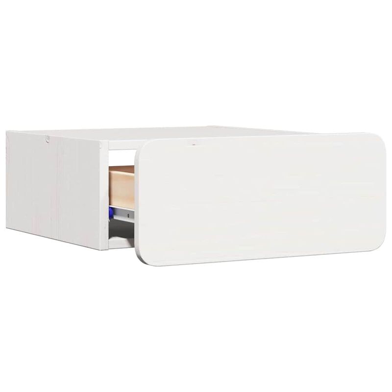 Casa si Gradina - Mobilier - Comode si corpuri - Noptiere - Noptiera Montata pe Perete cu sertar Pe perete Alb 39 x 34 x 16.5 cm - Infinity.ro