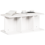 Casa si Gradina - Mobilier - Mese si birouri - Masute de cafea - Masa de cafea Alb 80 x 39.5 x 33.5 cm Lemn de brad solid - Infinity.ro