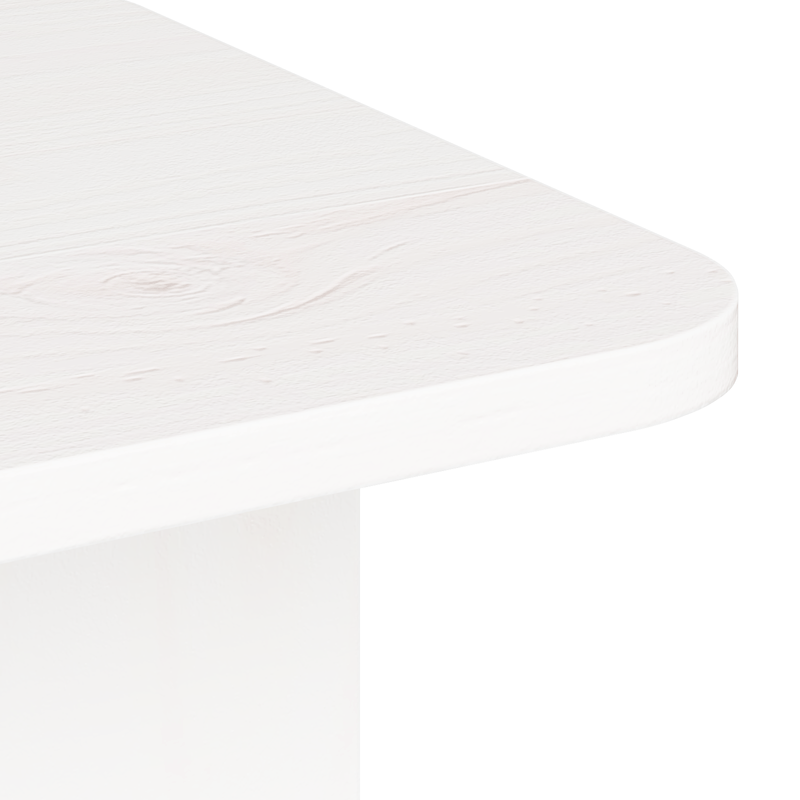 Casa si Gradina - Mobilier - Mese si birouri - Masute de cafea - Masa de cafea Alb 80 x 39.5 x 33.5 cm Lemn de brad solid - Infinity.ro