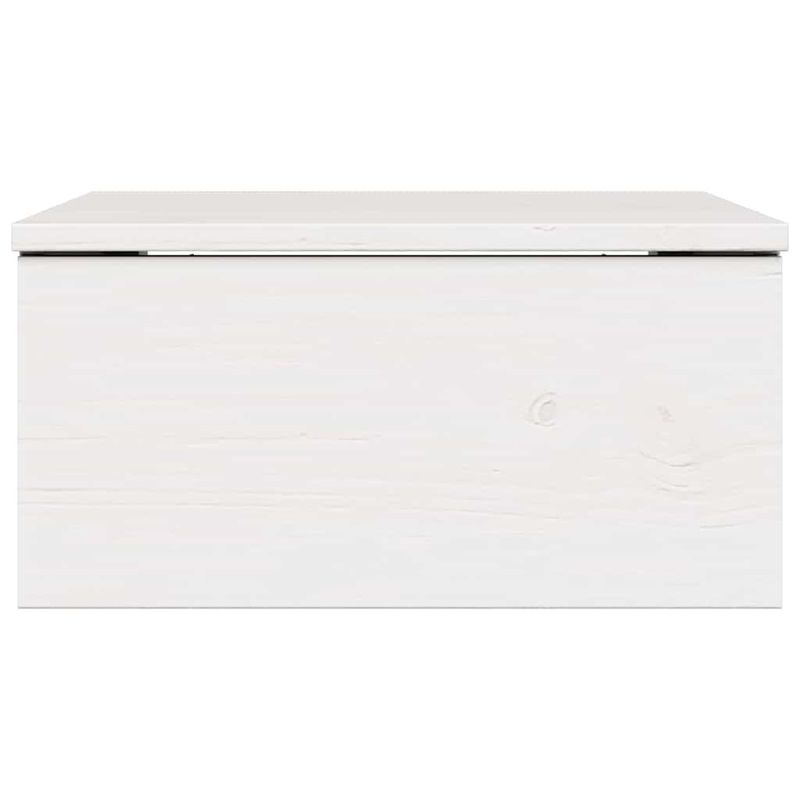 Casa si Gradina - Mobilier - Comode si corpuri - Noptiere - Noptiera Montata pe Perete cu sertar Pe perete Alb 37 x 35 x 18.5 cm - Infinity.ro