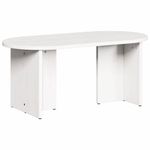 Casa si Gradina - Mobilier - Mese si birouri - Masute de cafea - Masa de cafea Alb 80 x 39.5 x 35 cm Lemn de brad solid - Infinity.ro