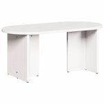 Casa si Gradina - Mobilier - Mese si birouri - Masute de cafea - Masa de cafea Alb 80 x 39.5 x 35 cm Lemn de brad solid - Infinity.ro