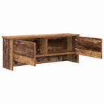 Casa si Gradina - Mobilier - Biblioteci si rafturi - Rafturi - Racator de paltoane montat pe perete Lemn vechi 80 x 20 x 30 cm - Infinity.ro