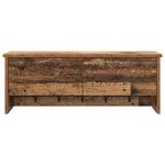 Casa si Gradina - Mobilier - Biblioteci si rafturi - Rafturi - Racator de paltoane montat pe perete Lemn vechi 80 x 20 x 30 cm - Infinity.ro