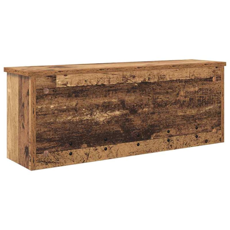 Casa si Gradina - Mobilier - Biblioteci si rafturi - Rafturi - Racator de paltoane montat pe perete Lemn vechi 80 x 20 x 30 cm - Infinity.ro