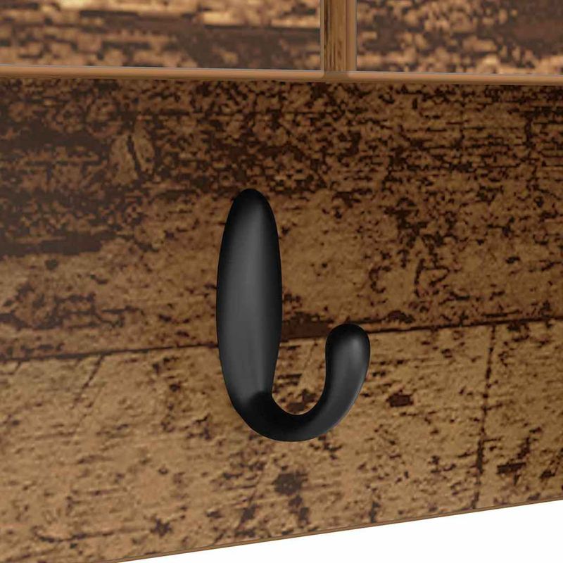 Casa si Gradina - Mobilier - Biblioteci si rafturi - Rafturi - Racator de paltoane montat pe perete Lemn vechi 80 x 20 x 30 cm - Infinity.ro