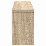 Casa si Gradina - Mobilier - Biblioteci si rafturi - Rafturi - Racator de paltoane montat pe perete cu raft Pe perete Stejar sonoma - Infinity.ro