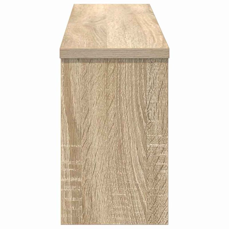 Casa si Gradina - Mobilier - Biblioteci si rafturi - Rafturi - Racator de paltoane montat pe perete cu raft Pe perete Stejar sonoma - Infinity.ro