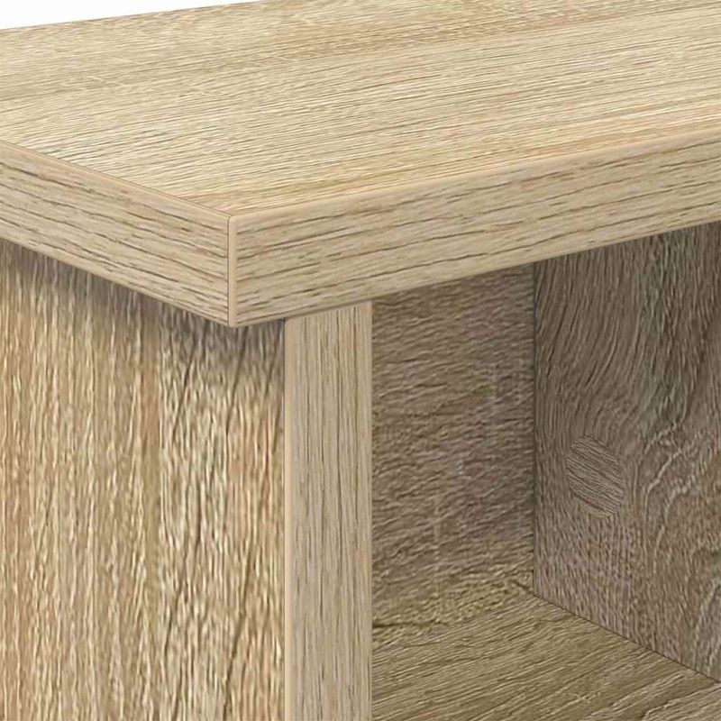 Casa si Gradina - Mobilier - Biblioteci si rafturi - Rafturi - Racator de paltoane montat pe perete cu raft Pe perete Stejar sonoma - Infinity.ro