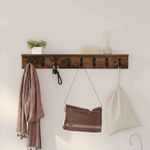 Casa si Gradina - Mobilier - Biblioteci si rafturi - Rafturi - Racator de paltoane montat pe perete cu raft Pe perete Stejar afumat - Infinity.ro