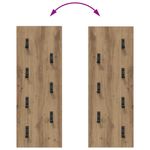 Casa si Gradina - Mobilier - Biblioteci si rafturi - Rafturi - Racator de paltoane montat pe perete Pe perete stejar artizanal - Infinity.ro