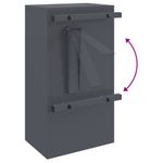 Casa si Gradina - Constructii - Depozitare, transport si protectie - Cutii postale - cutie postala Antracit 30 x 23 x 55 cm Otel - Infinity.ro