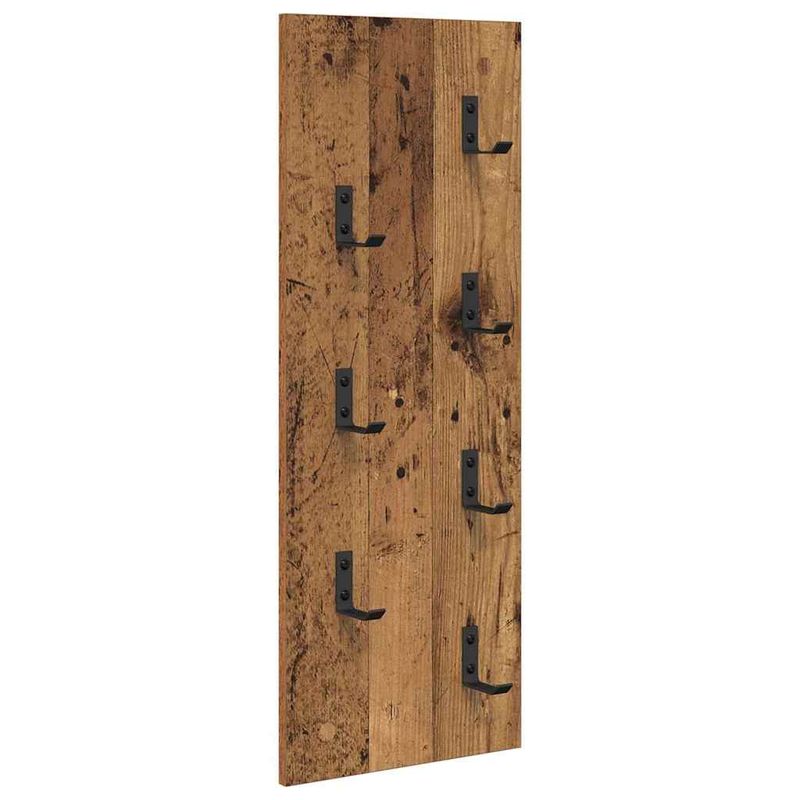 Casa si Gradina - Mobilier - Biblioteci si rafturi - Rafturi - Racator de paltoane montat pe perete Pe perete Lemn vechi - Infinity.ro